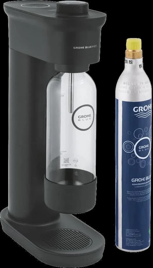 GROHE Blue Fizz Set de început Basic (1 sticlă, 1 butelie CO₂)