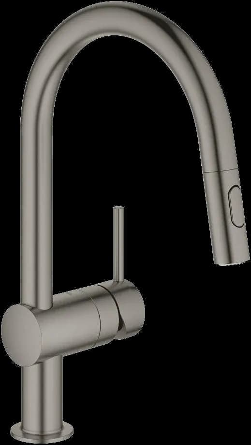 GROHE Minta Baterie spălător cu monocomandă 1/2" - finisaj Antracit - Brushed Hard Graphite