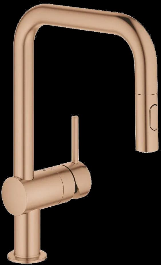 GROHE Minta Baterie spălător cu monocomandă 1/2" - finisaj Bronz - Brushed Warm Sunset