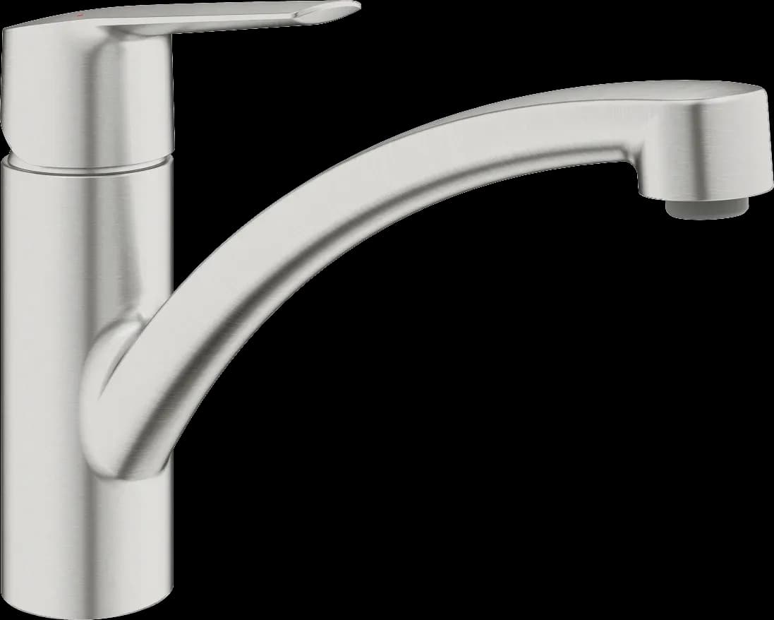 GROHE Start Baterie spălător cu monocomandă 1/2" - finisaj Supersteel Infinity