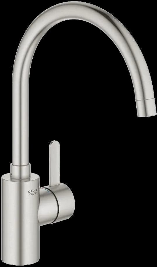 GROHE Eurosmart Cosmopolitan Baterie spălător cu monocomandă 1/2" - finisaj Supersteel Infinity
