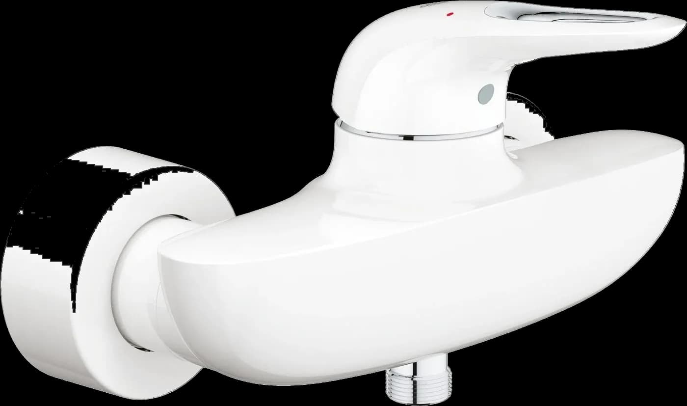 GROHE Eurostyle Baterie duş monocomandă 1/2" - finisaj Alb, crom