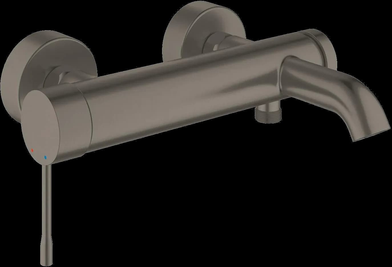 GROHE Essence Baterie cadă monocomandă 1/2" - finisaj Antracit - Brushed Hard Graphite