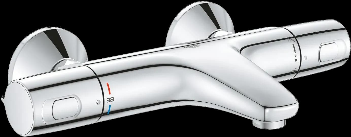 GROHE Precision Trend Baterie cadă cu termostat 1/2"