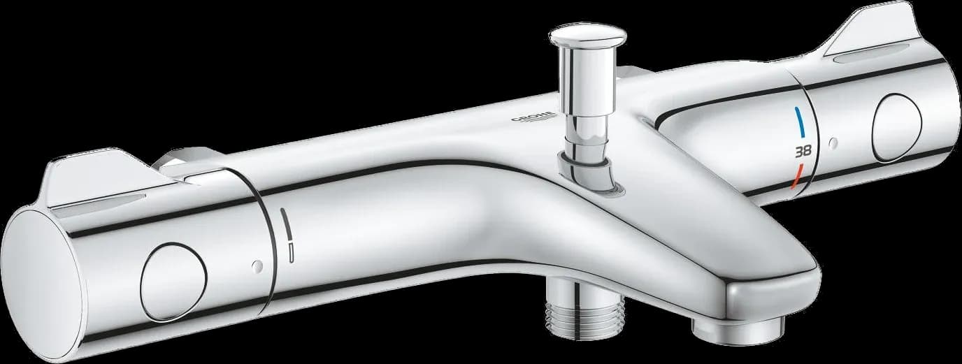 GROHE Grohtherm 800 Baterie cadă cu termostat 1/2"