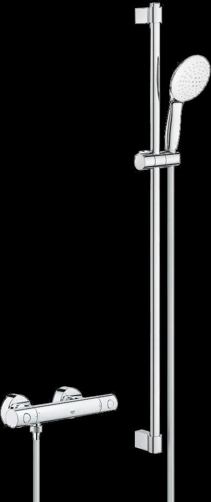 GROHE Grohtherm 800 Cosmopolitan Baterie duş cu termostat 1/2"