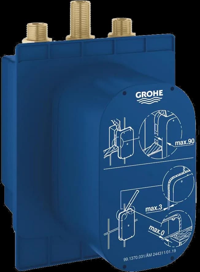 GROHE Eurosmart Cosmopolitan T Sistem îngropat în perete