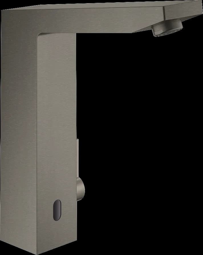 GROHE Eurocube E Baterie electronică cu infraroșu 1/2" cu dispozitiv de mixare și limitator de temperatură ajustabil - finisaj Antracit - Brushed Hard Graphite