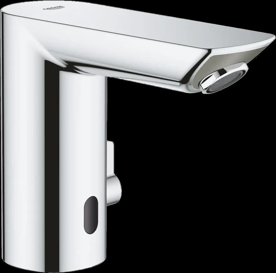 GROHE Bau Cosmopolitan E Baterie lavoar electronică cu senzor infraroșu 1/2", cu amestec și limitator de temperatură