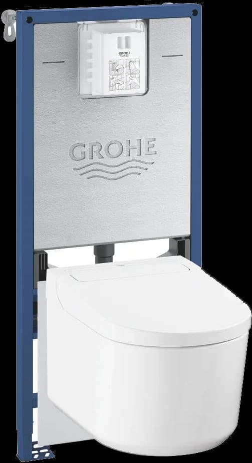 GROHE Rapid SLX 4 în 1 set pentru WC, 1.13 m înălțime de instalare