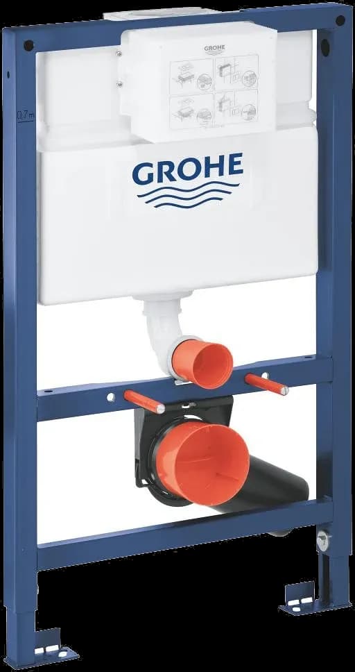 GROHE Rapid SL Cadru pentru WC, înălțime de montaj 0,82 m