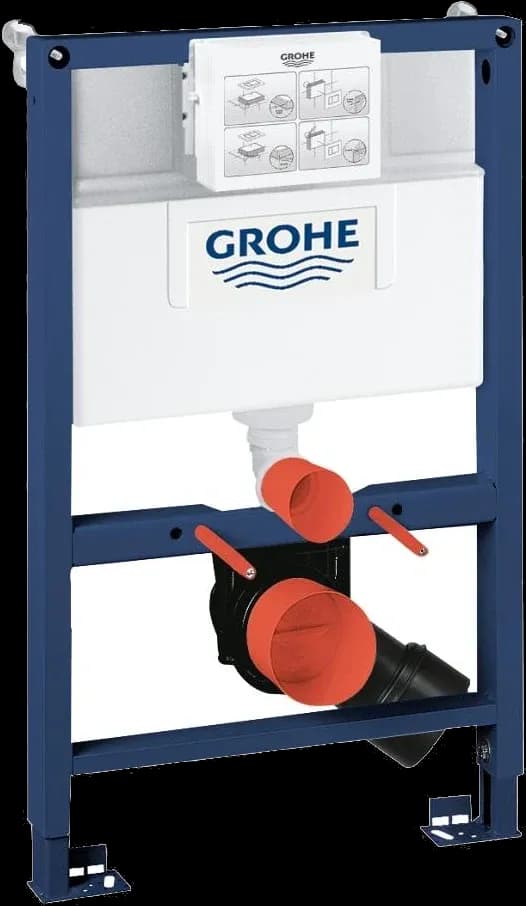 GROHE Rapid SL Set 2 în 1 pentru WC, înălțime de montaj 0,82 m