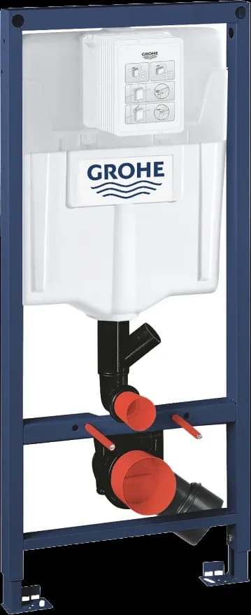 GROHE Rapid SL Modul de montaj pentru WC, înălțime instalare 1.13 m, cu țeavă evacuare mirosuri