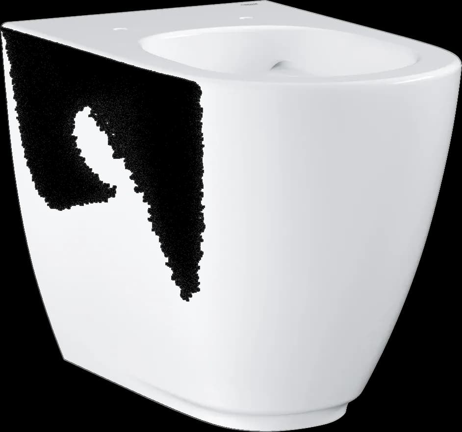 GROHE Essence Vas WC cu montare pe podea, lipit de perete