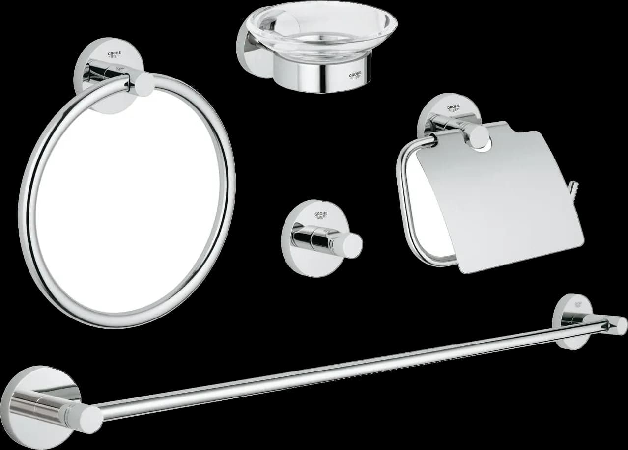 GROHE Essentials Set accesorii 5 în 1 Master bathroom