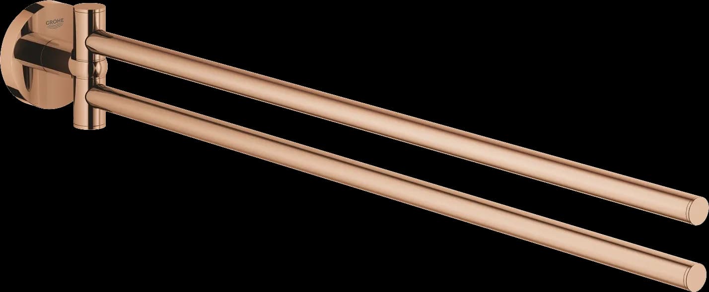 GROHE Essentials Suport dublu pentru prosop - finisaj Bronz - Warm Sunset
