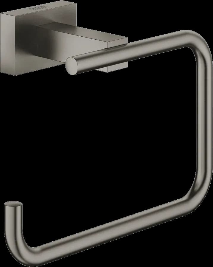 GROHE Essentials Cube Suport hârtie igienică - finisaj Antracit - Brushed Hard Graphite