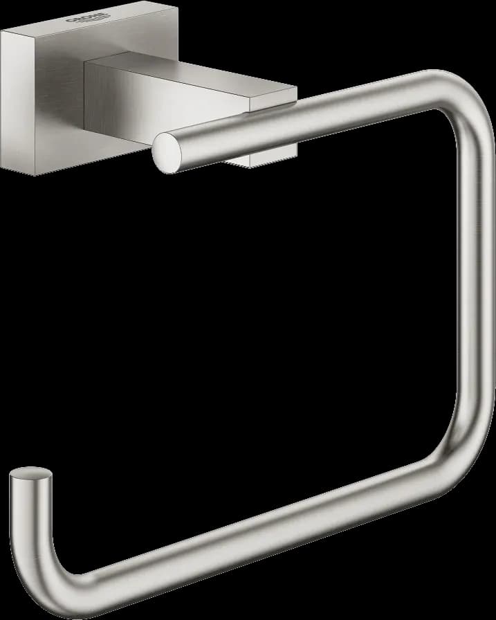 GROHE Essentials Cube Suport hârtie igienică - finisaj Supersteel Infinity