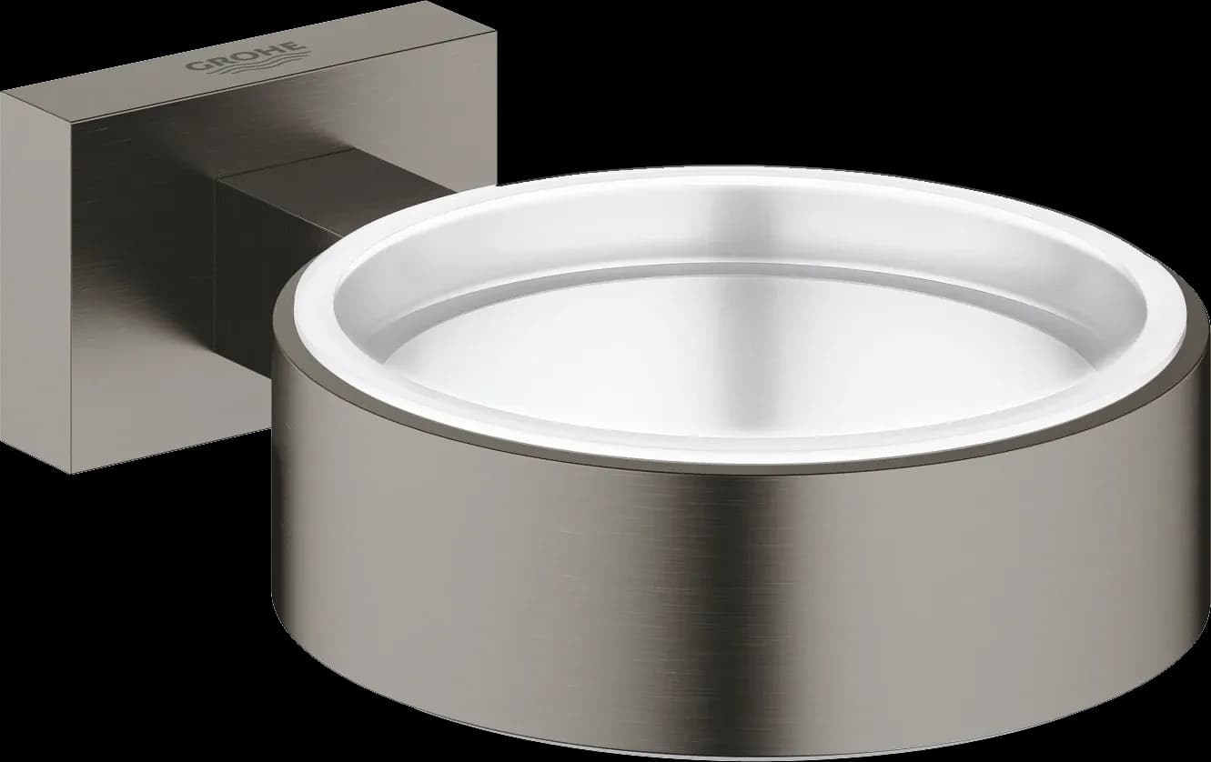 GROHE Essentials Cube Suport - finisaj Antracit - Brushed Hard Graphite