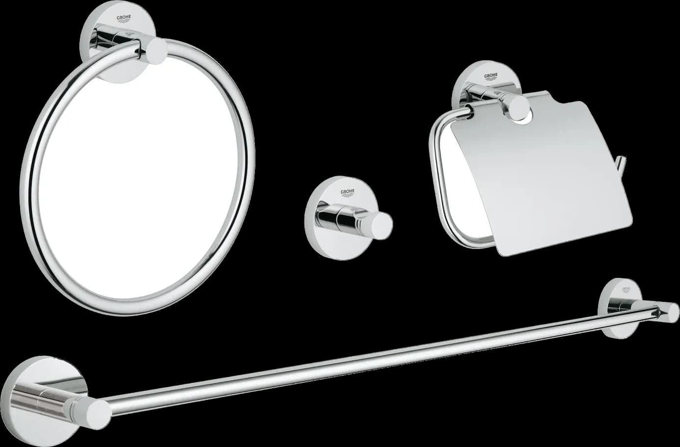GROHE Essentials Set accesorii 4 în 1 Master bathroom