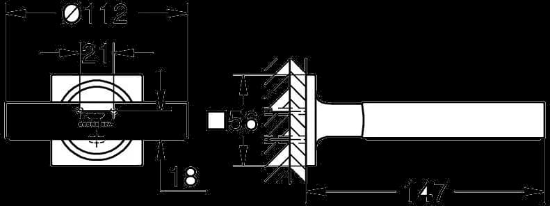 GROHE Allure Suport - desen tehnic cu cote