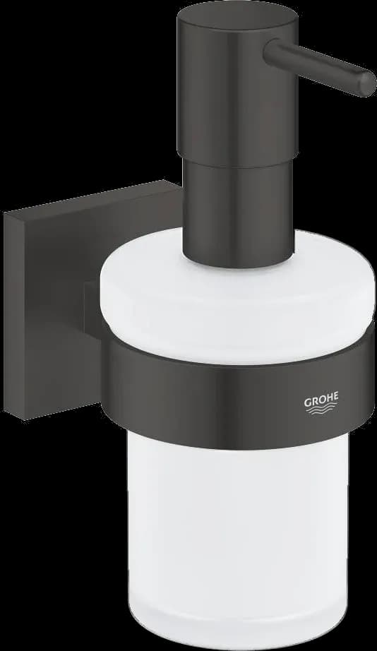GROHE Start Cube Dozator săpun lichid cu suport - finisaj Negru - Matt Black