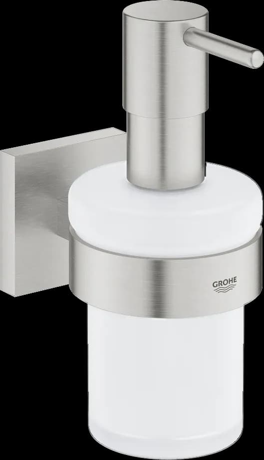 GROHE Start Cube Dozator săpun lichid cu suport - finisaj Supersteel Infinity