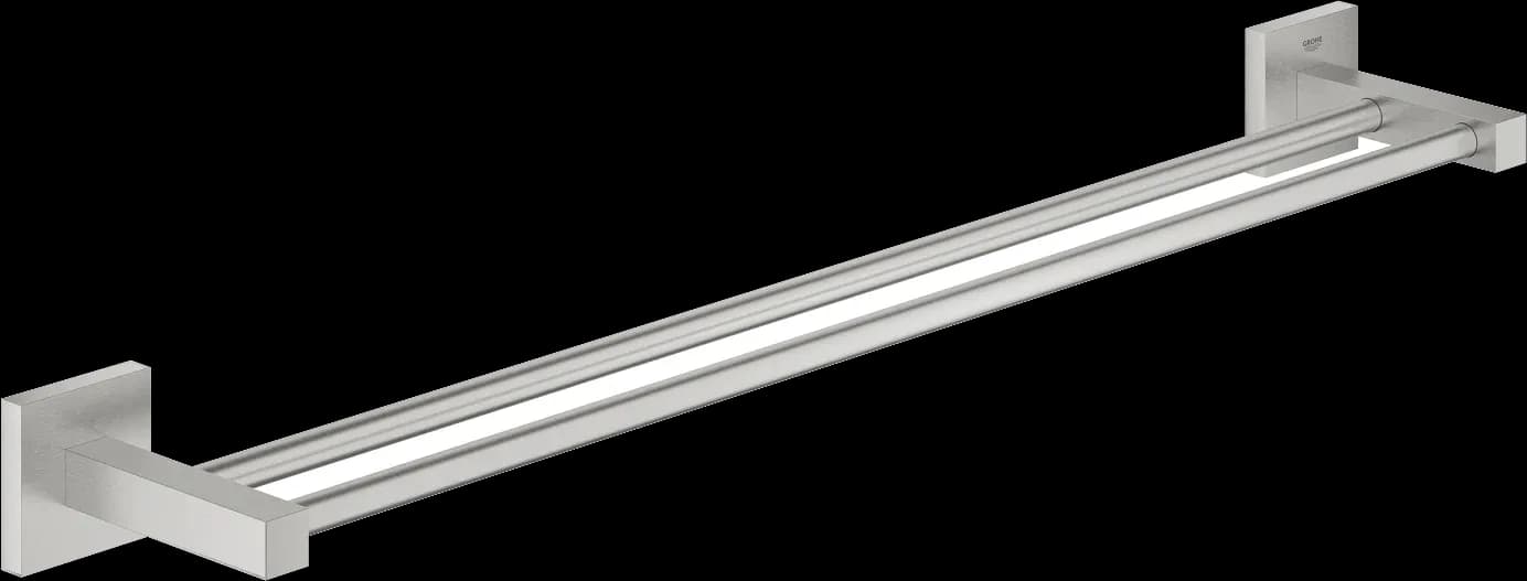 GROHE Start Cube Suport dublu pentru prosop - finisaj Supersteel Infinity