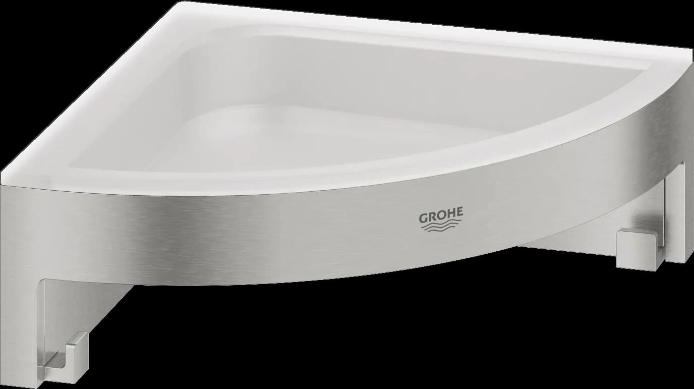 GROHE Start Cube Coș de colț pentru duș - finisaj Supersteel Infinity