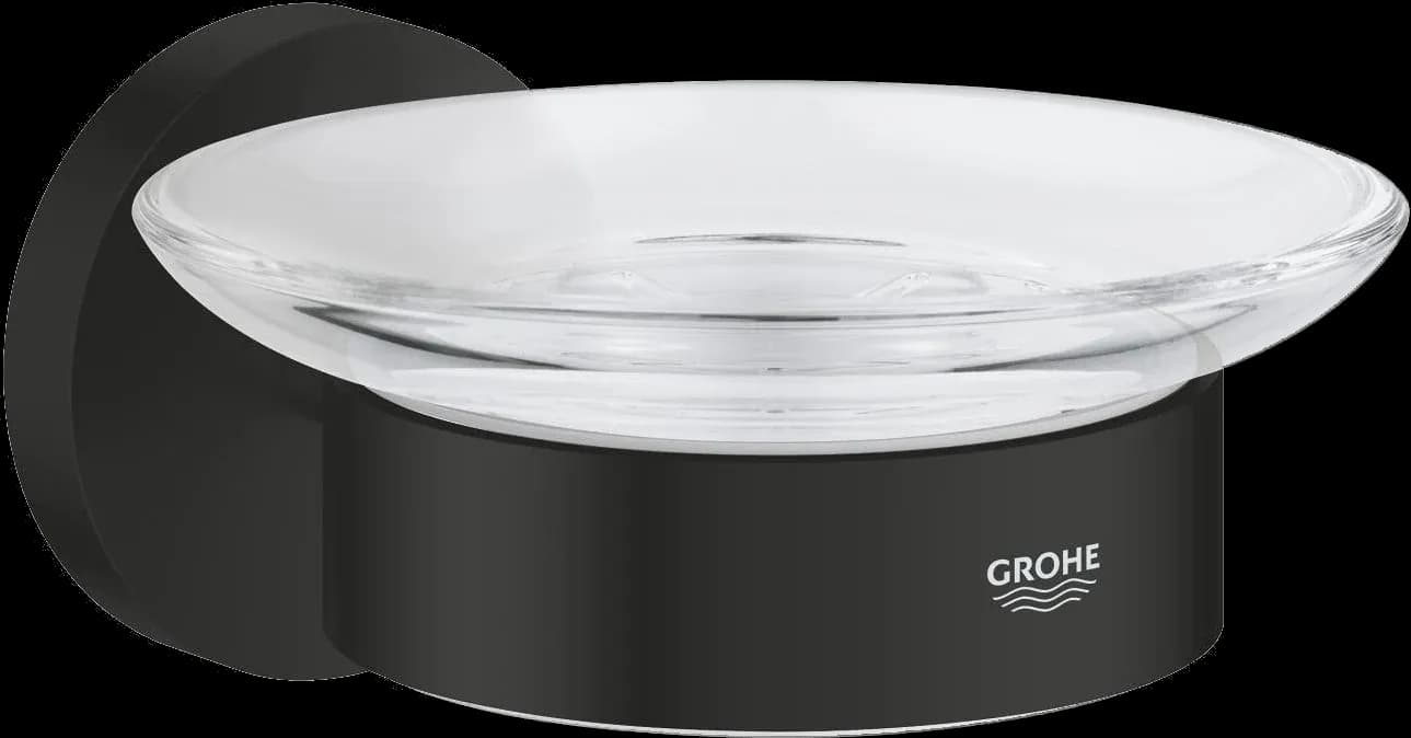 GROHE Start Savonieră cu suport - finisaj Negru - Matt Black