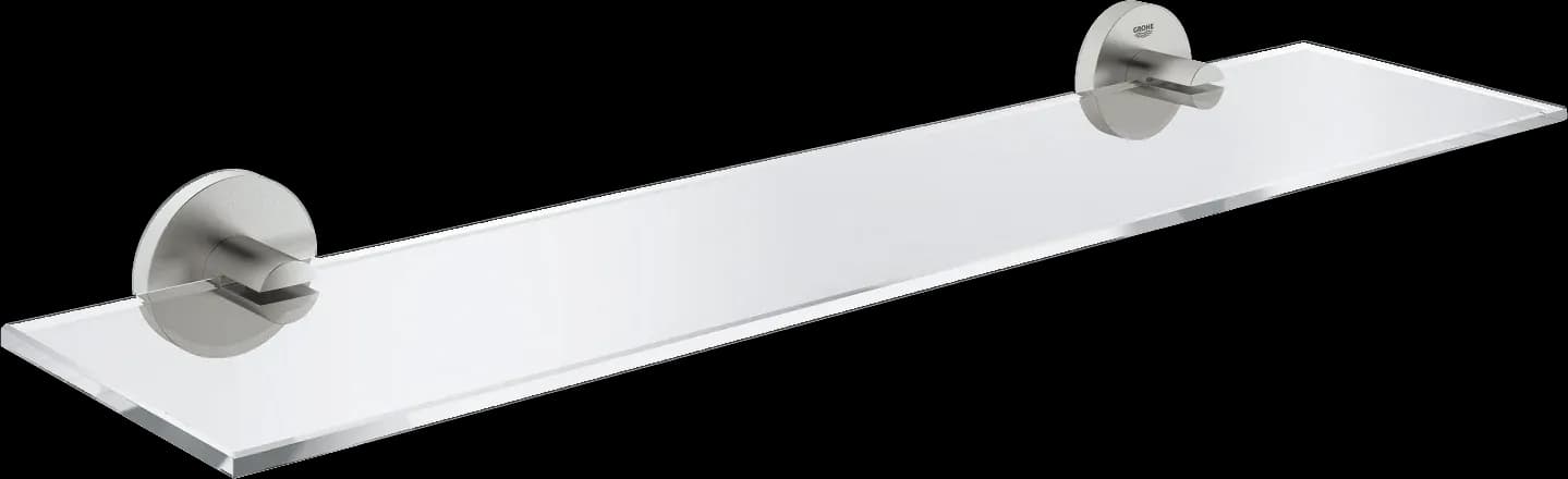 GROHE Start Etajeră din sticlă - finisaj Supersteel Infinity