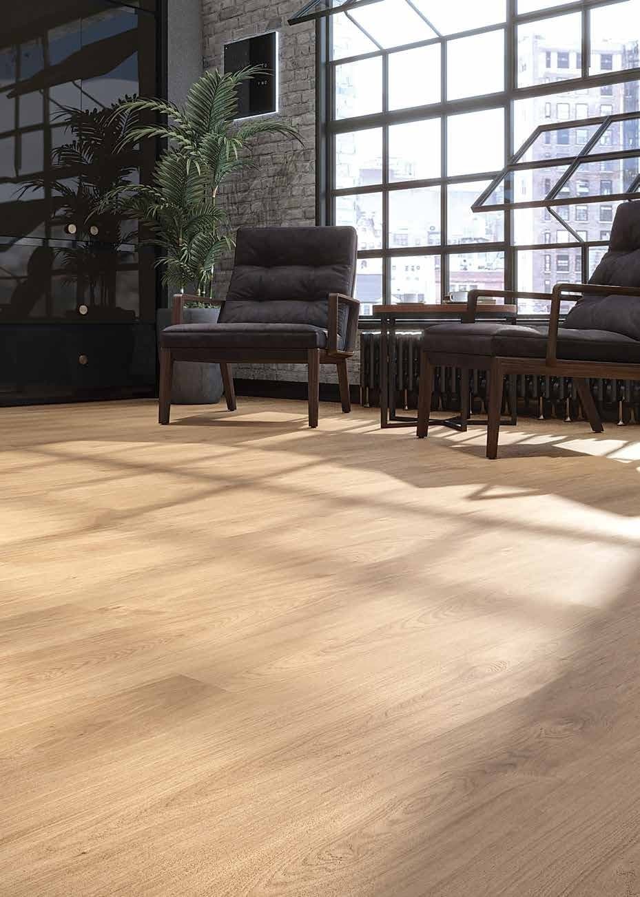 Parchet laminat Natura Meşe montat