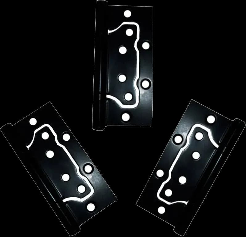 Balama aplicata din metal tip fluture (neagra)