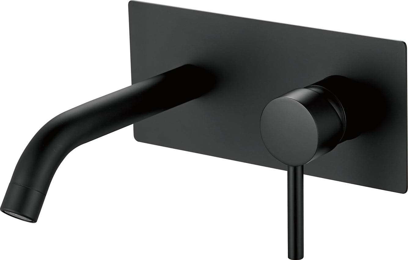 Baterie lavoar încastrată JH-18132 - negru mat