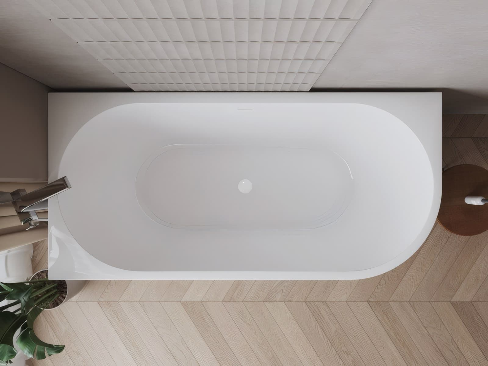 Cadă din acril freestanding Laguna JL6824 - montat