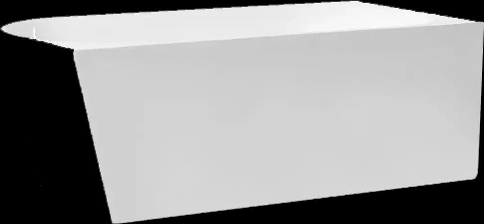Cadă freestanding de colț Angolo - stânga