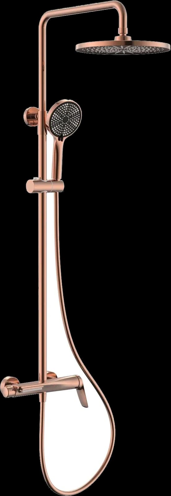 Coloană de duș 3 funcții - Rinel - Rose gold