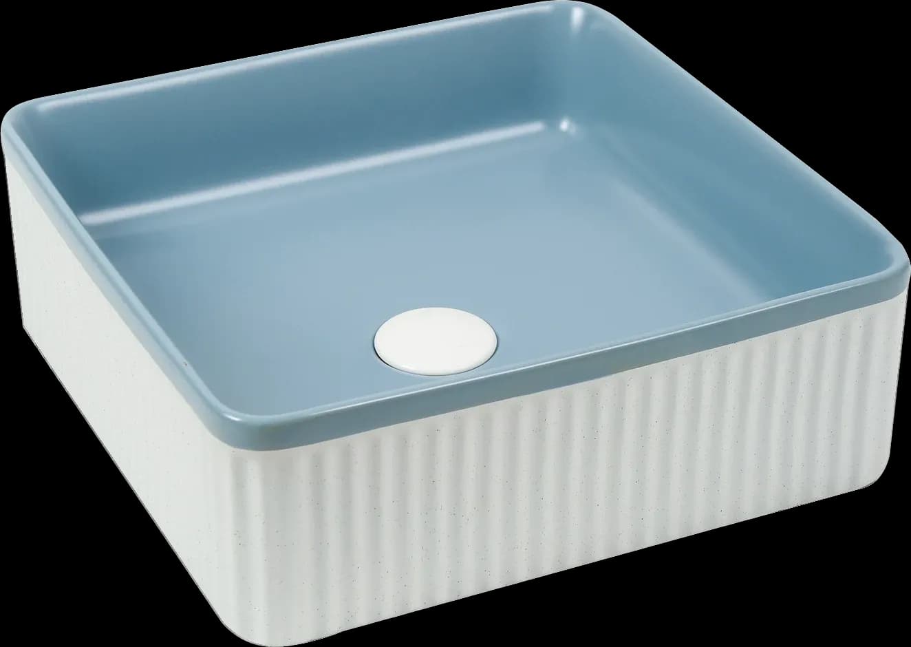 Lavoar ceramic pătrat A722-CA35M
