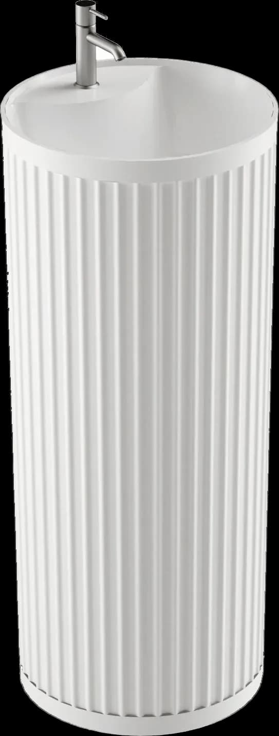Lavoar freestanding ceramic H25 - alb lucios