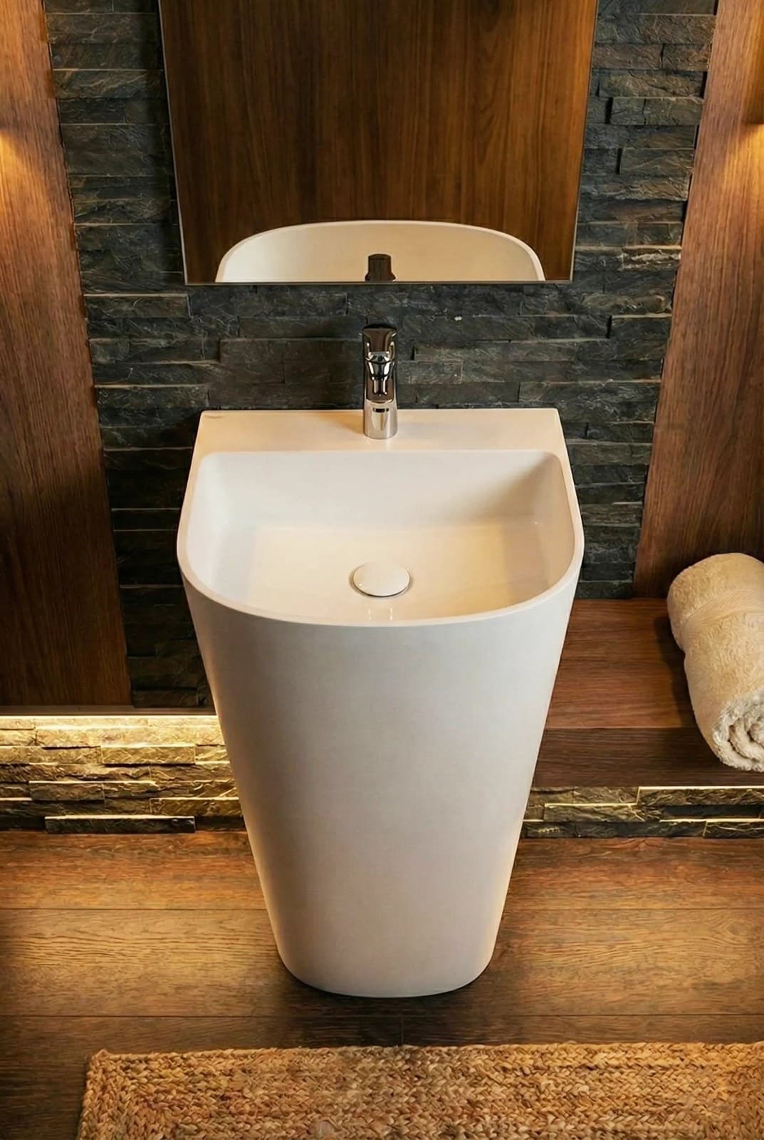 Lavoar freestanding Halifax, Miraggio - montat