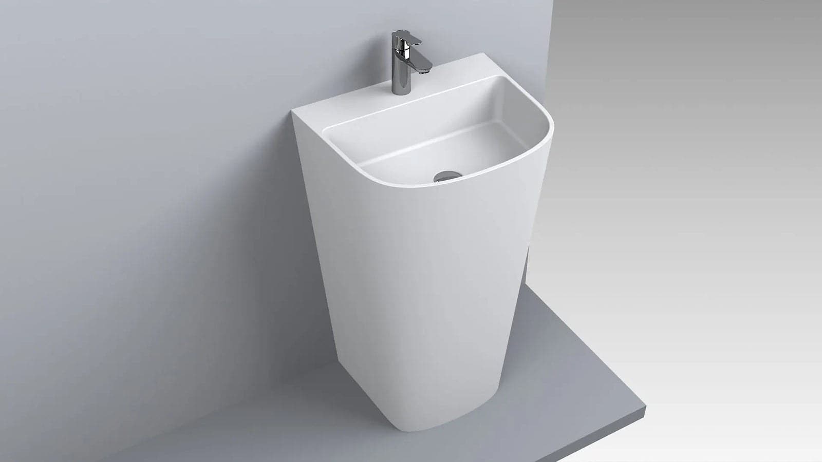 Lavoar freestanding Halifax, Miraggio - montat