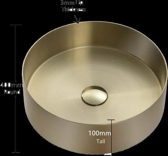 Lavoar Modern din Inox pentru Blat 3811-Rose