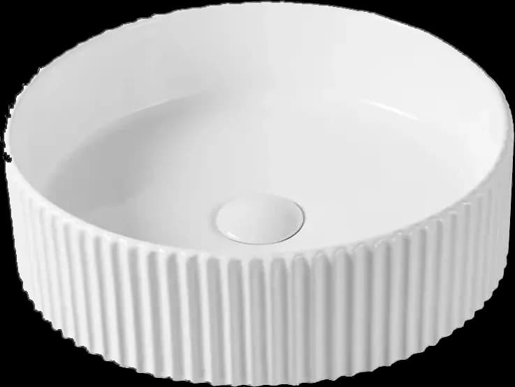 Lavoar rotund ceramic alb A545