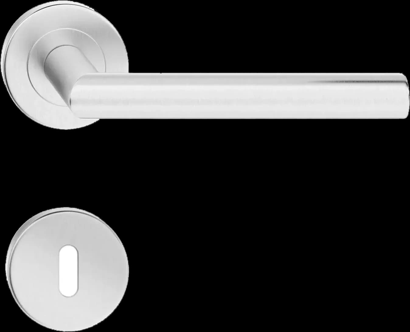 Mânere uși Nova inox satin