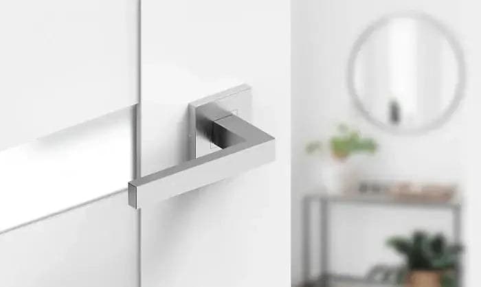 Mânere uși TOPAZ Inox satin