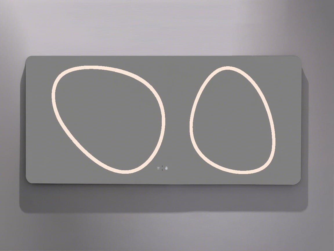 Oglindă baie LED 70×150 cm dreptunghiulară, senzor infraroșu și 3 nuanțe de lumină J-1125 - montat