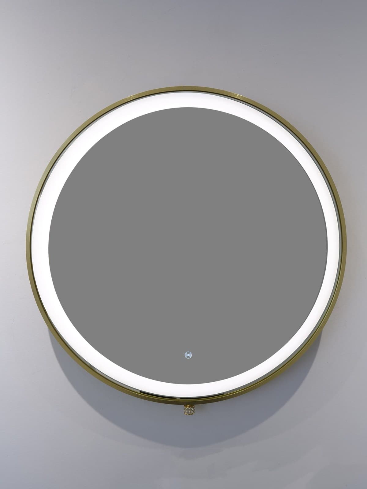 Oglindă baie LED ⌀70 cm rotundă cu senzor de mișcare J-2083 - montat