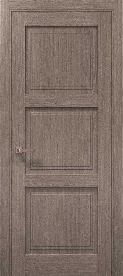 Ușă de interior ML-06 cu 3 panouri frezate - montat