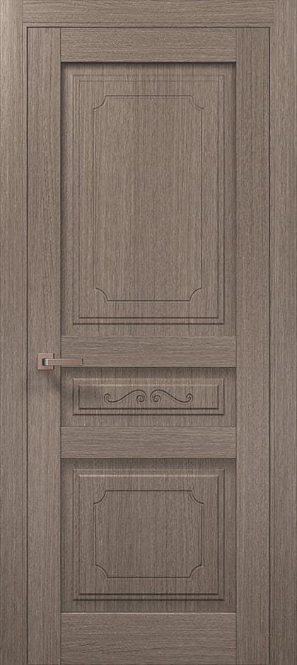 Ușă de interior ML-1201 cu 3 panouri, clasică - montat