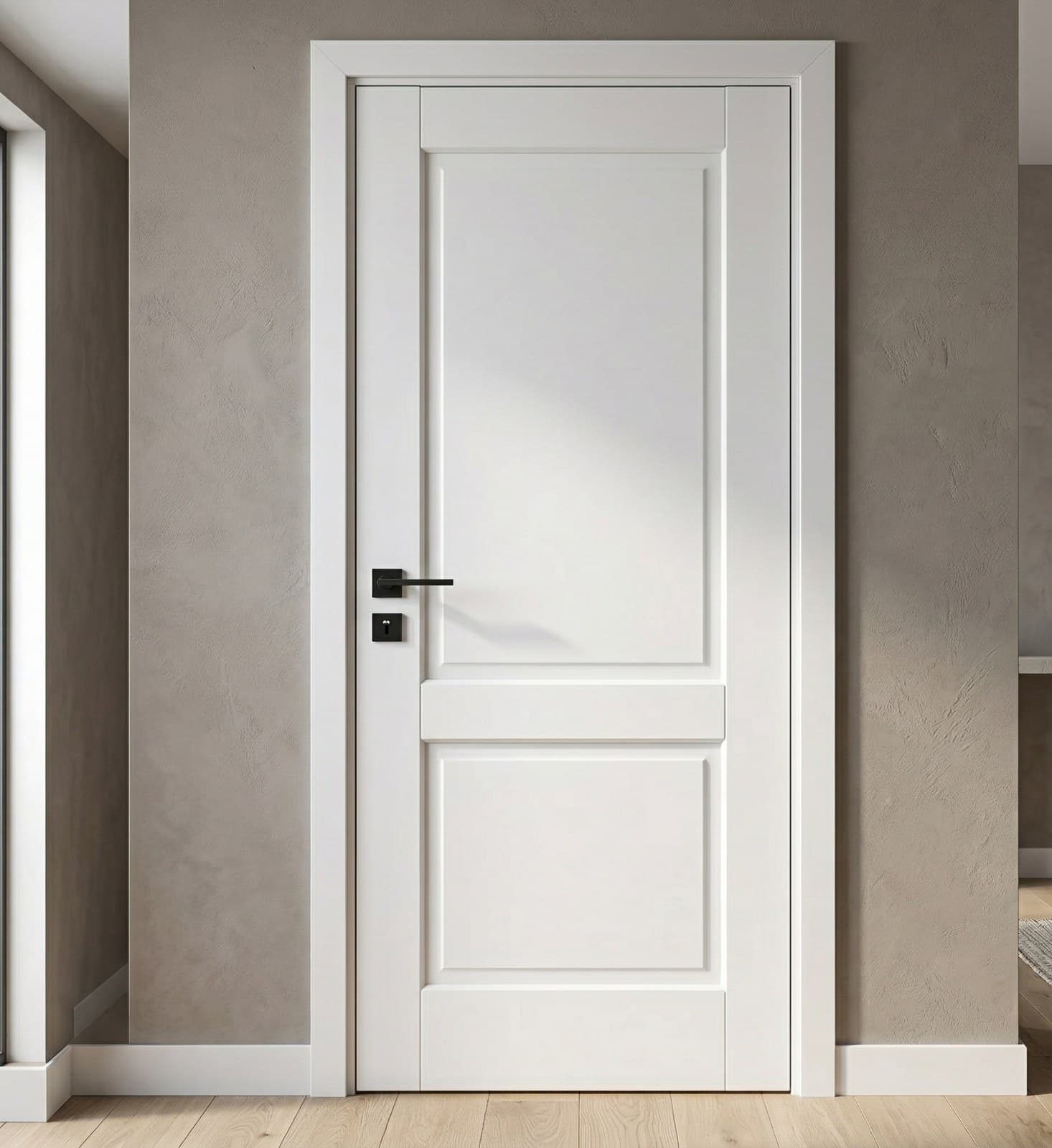 Ușă interior albă JYA-001 alb